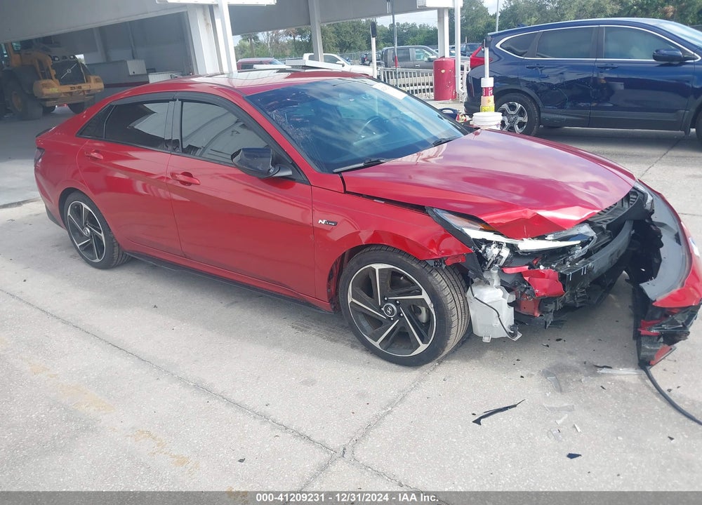 2022 HYUNDAI ELANTRA N LINE VIN: KMHLR4AF9NU237160