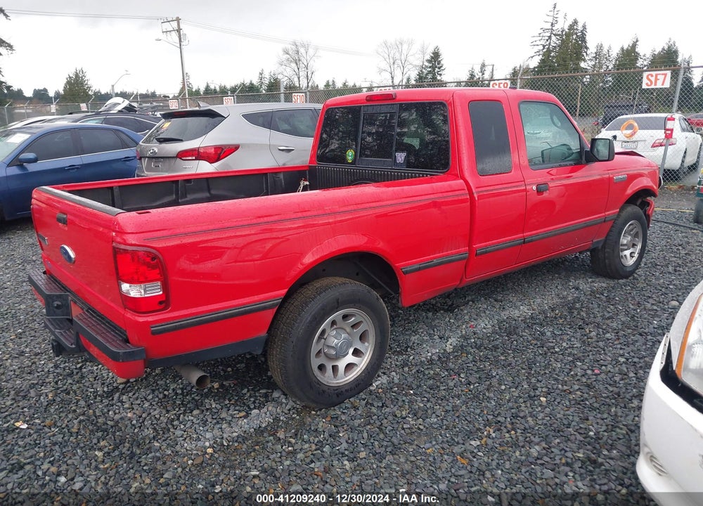 2010 FORD RANGER SUPER CAB VIN: 1FTLR4EE0APA67947