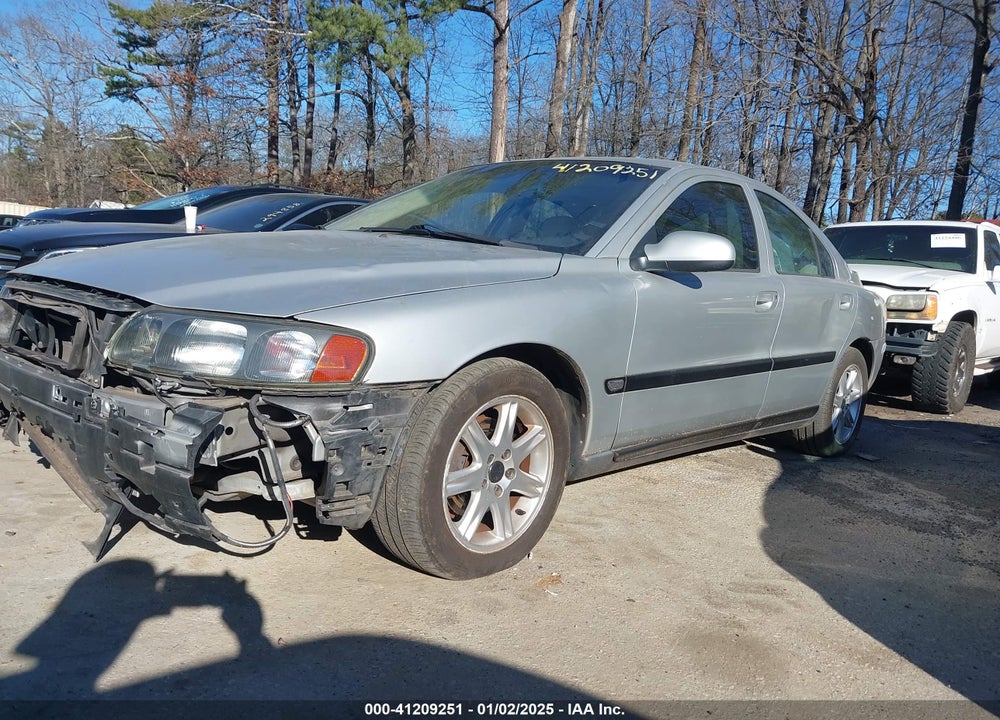 2003 VOLVO S60 2.4 VIN: YV1RS61T132242683