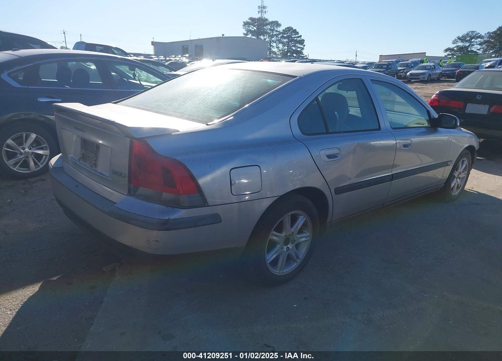 2003 VOLVO S60 2.4 VIN: YV1RS61T132242683