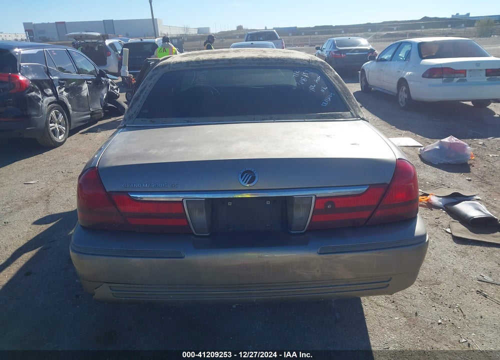 2003 MERCURY GRAND MARQUIS GS VIN: 2MEFM74W43X713963