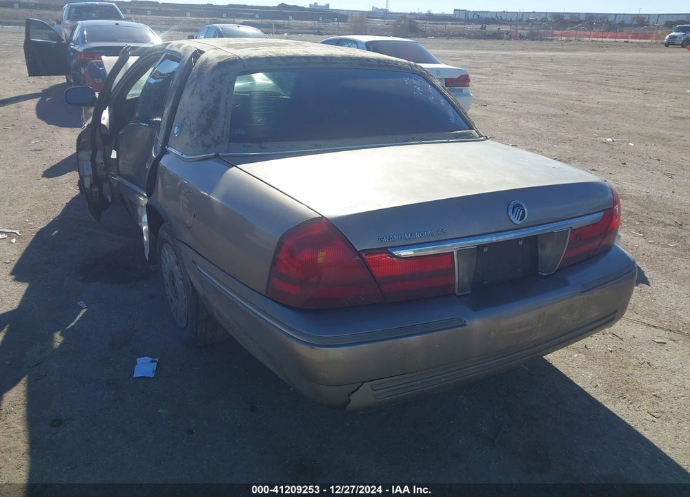 2003 MERCURY GRAND MARQUIS GS VIN: 2MEFM74W43X713963