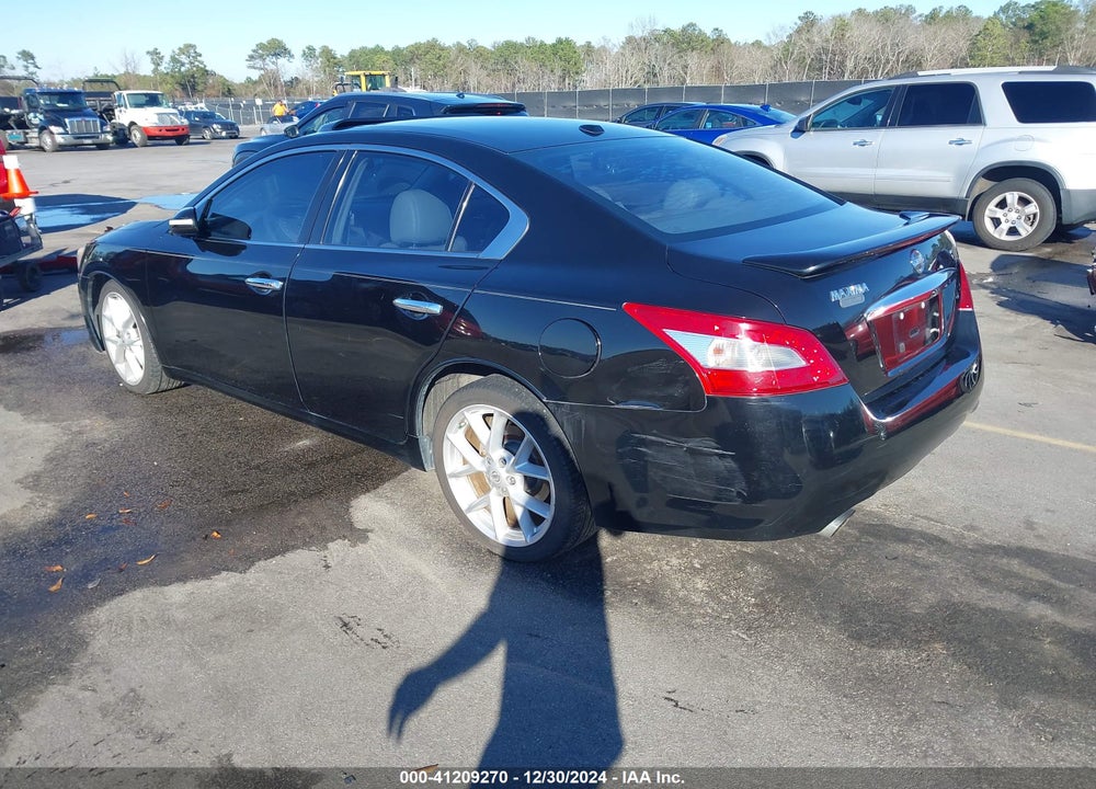 2009 NISSAN MAXIMA 3.5 SV VIN: 1N4AA51E79C809974