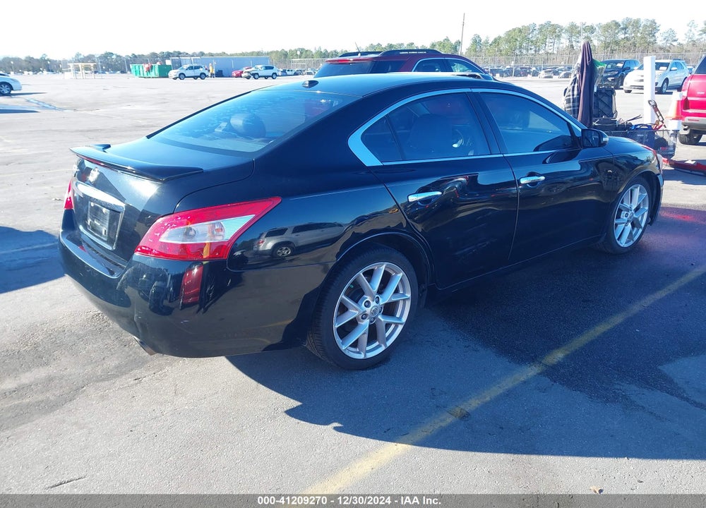 2009 NISSAN MAXIMA 3.5 SV VIN: 1N4AA51E79C809974