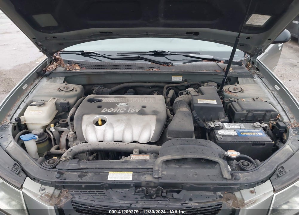 2007 HYUNDAI SONATA GLS VIN: 5NPET46C27H274562
