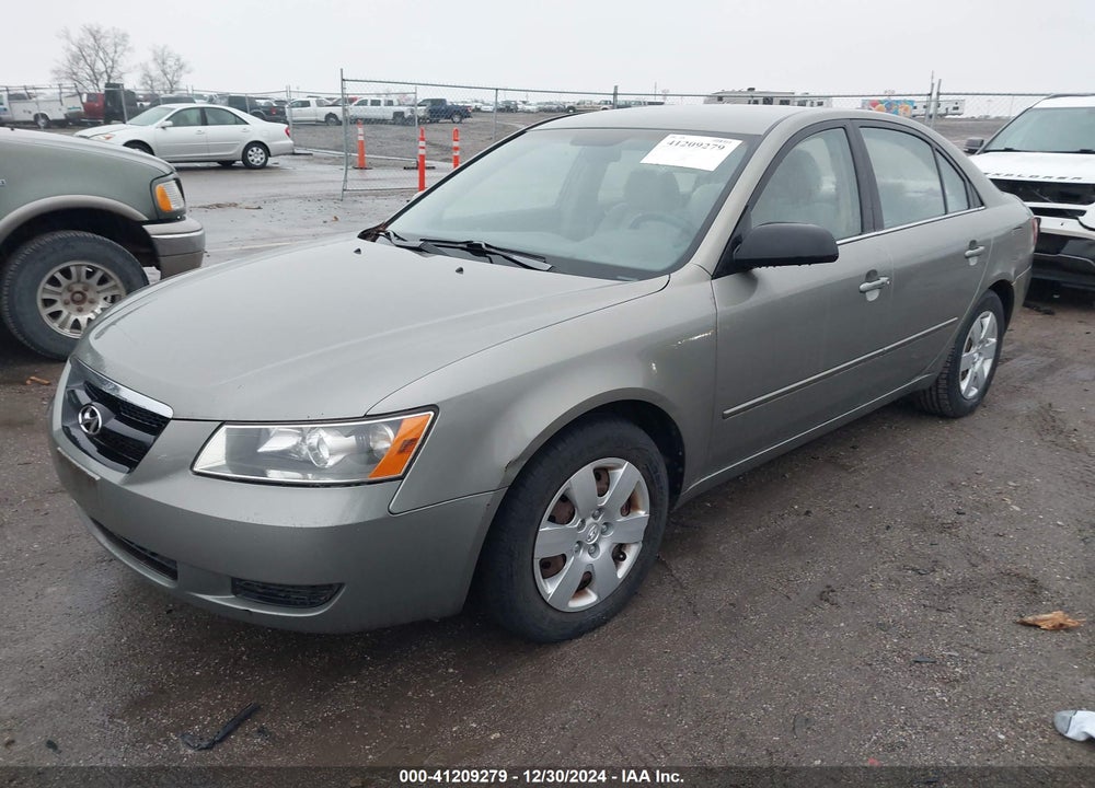 2007 HYUNDAI SONATA GLS VIN: 5NPET46C27H274562