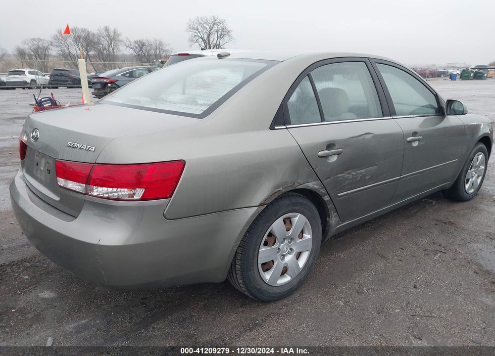 2007 HYUNDAI SONATA GLS VIN: 5NPET46C27H274562