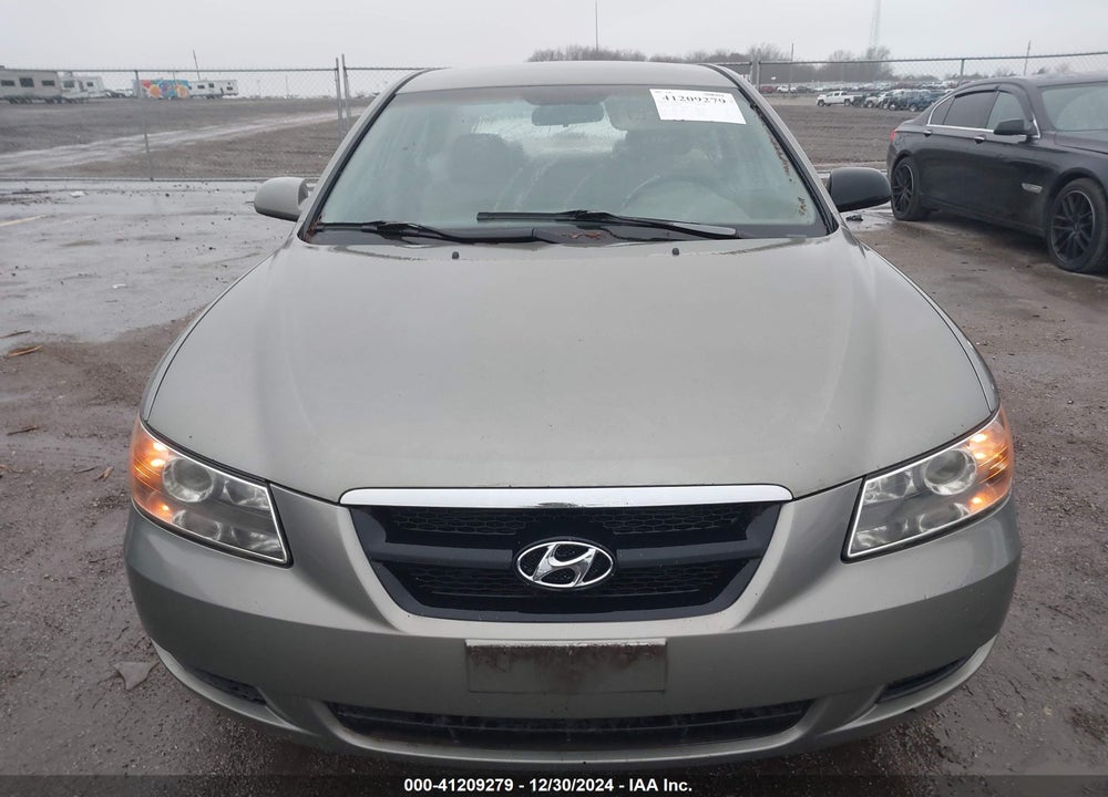2007 HYUNDAI SONATA GLS VIN: 5NPET46C27H274562