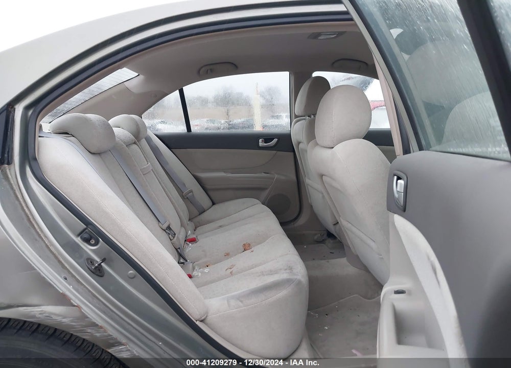 2007 HYUNDAI SONATA GLS VIN: 5NPET46C27H274562