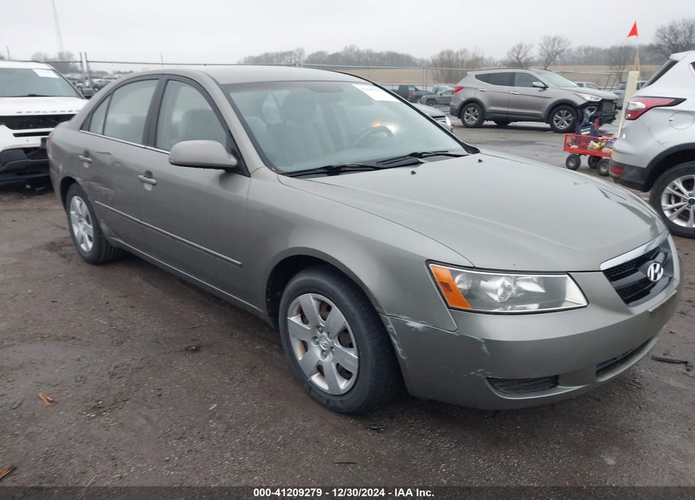 2007 HYUNDAI SONATA GLS VIN: 5NPET46C27H274562