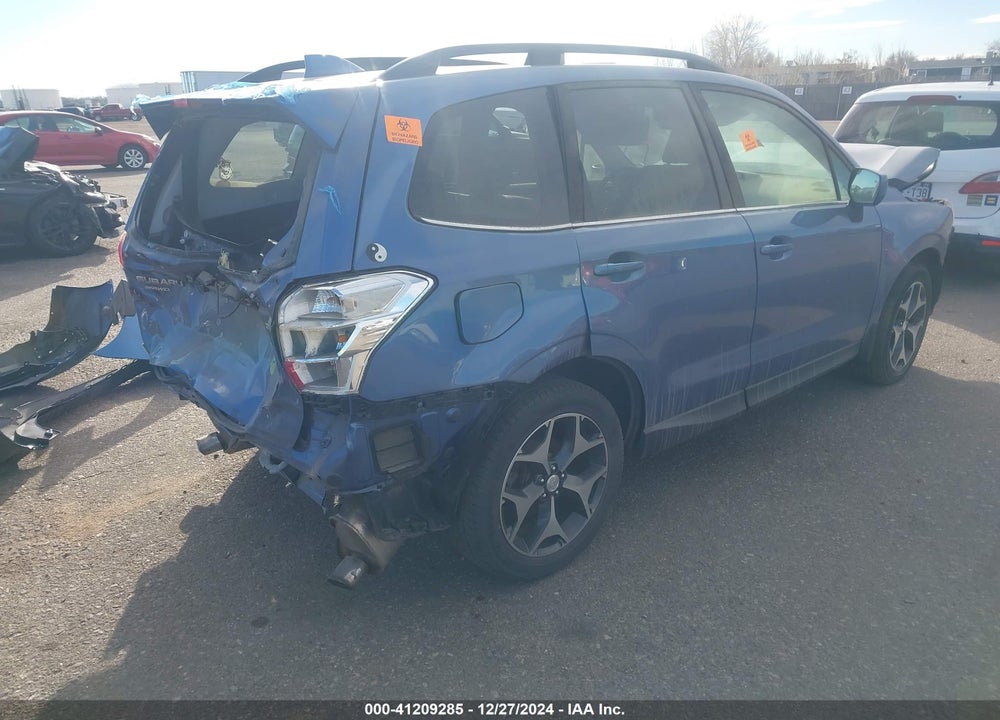 2016 SUBARU FORESTER 2.0XT PREMIUM VIN: JF2SJGDC1GH567382