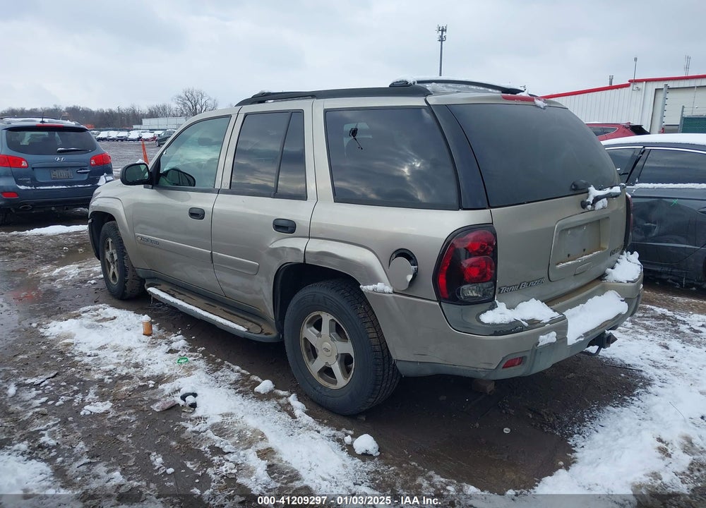 2003 CHEVROLET TRAILBLAZER VIN: 1GNDS13S832352614