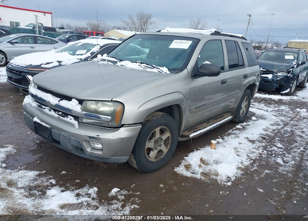 2003 CHEVROLET TRAILBLAZER VIN: 1GNDS13S832352614