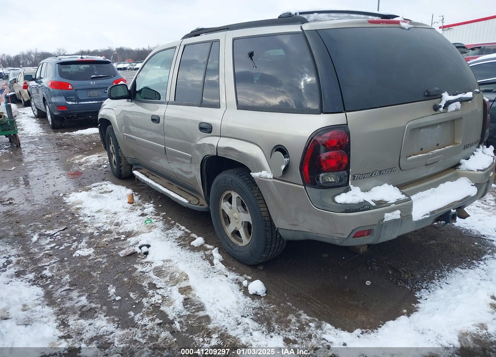 2003 CHEVROLET TRAILBLAZER VIN: 1GNDS13S832352614