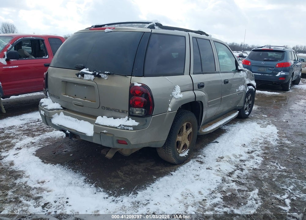 2003 CHEVROLET TRAILBLAZER VIN: 1GNDS13S832352614
