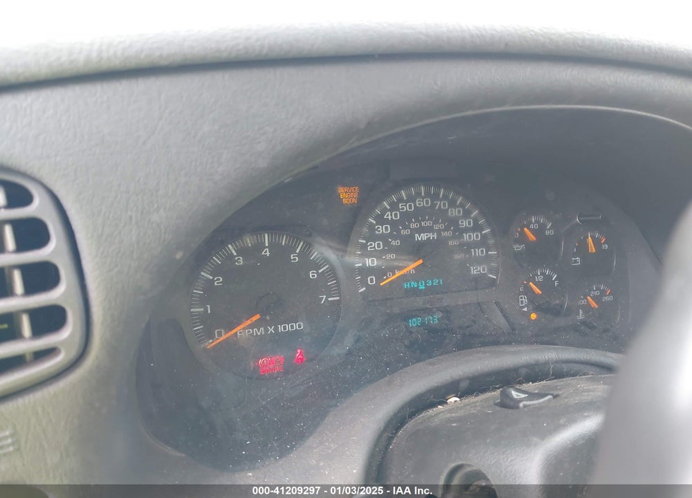 2003 CHEVROLET TRAILBLAZER VIN: 1GNDS13S832352614