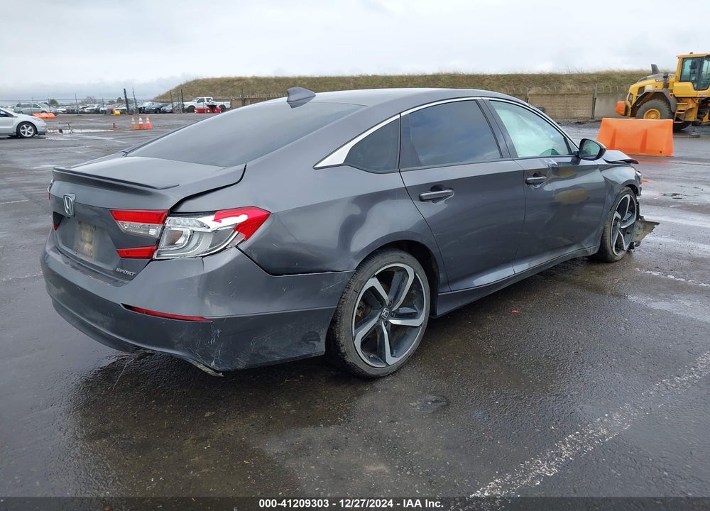 2018 HONDA ACCORD SPORT VIN: 1HGCV1F37JA178989