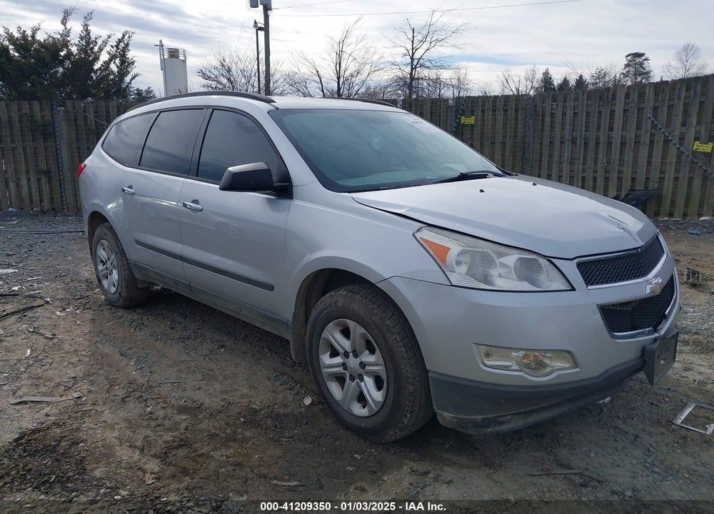 2012 CHEVROLET TRAVERSE LS VIN: 1GNKVFED0CJ161205