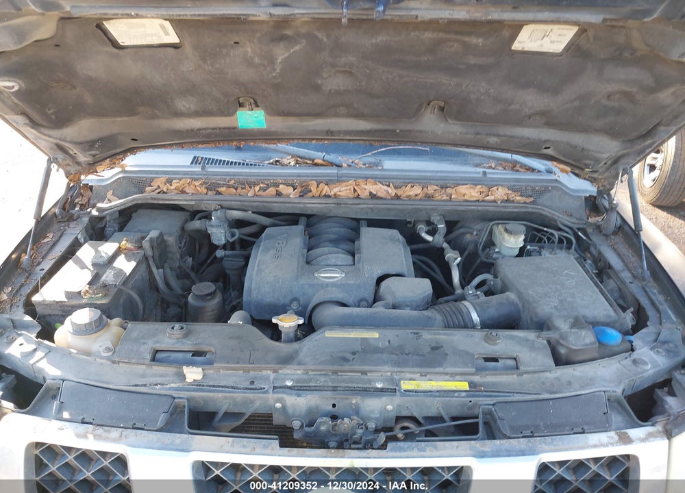 2004 NISSAN ARMADA SE/LE VIN: 5N1AA08AX4N744529