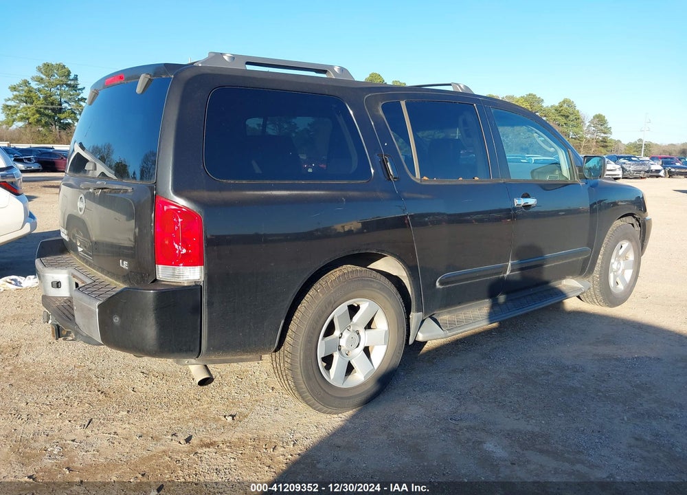 2004 NISSAN ARMADA SE/LE VIN: 5N1AA08AX4N744529