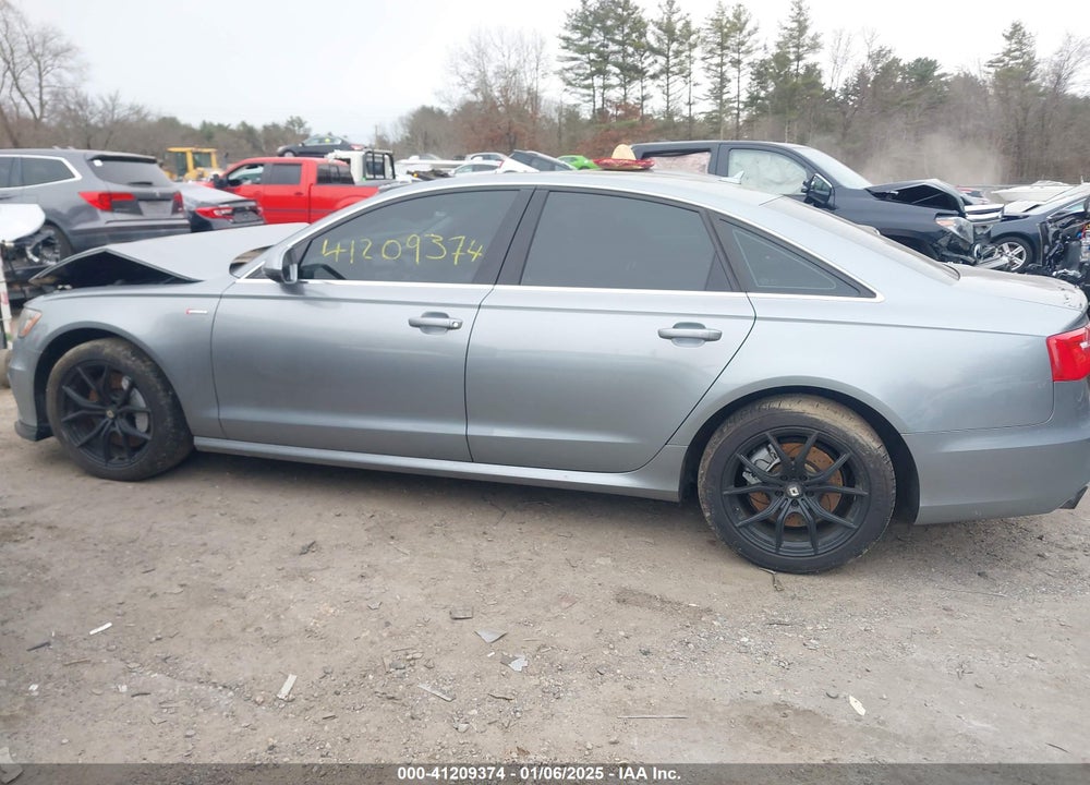 2013 AUDI A6 PRESTIGE VIN: WAUHGAFCXDN034930