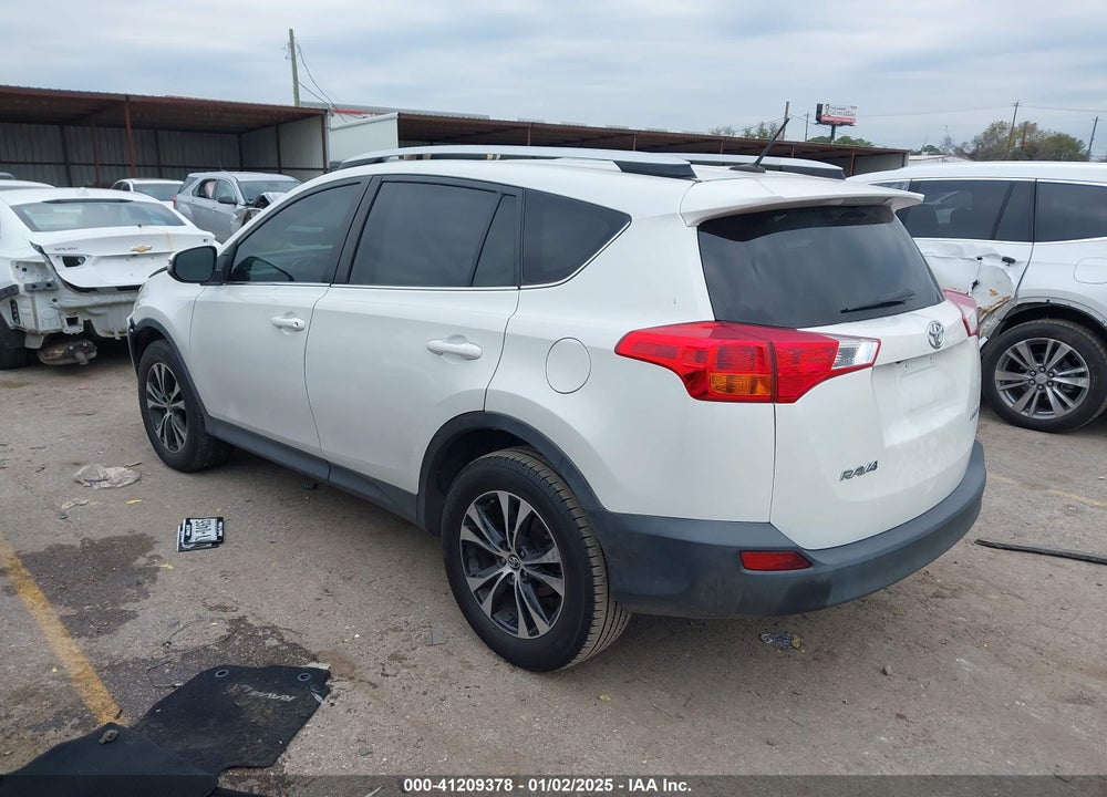 2015 TOYOTA RAV4 LIMITED VIN: 2T3YFREV6FW211542