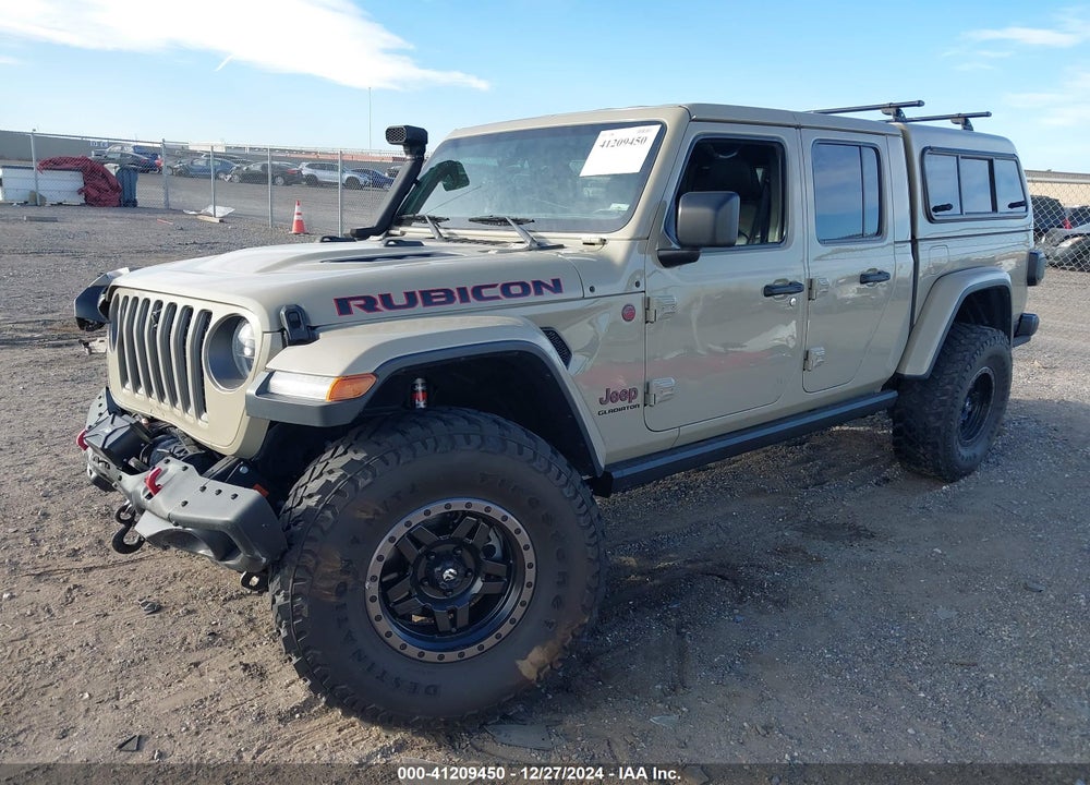 2020 JEEP GLADIATOR RUBICON VIN: 1C6JJTBG7LL168726