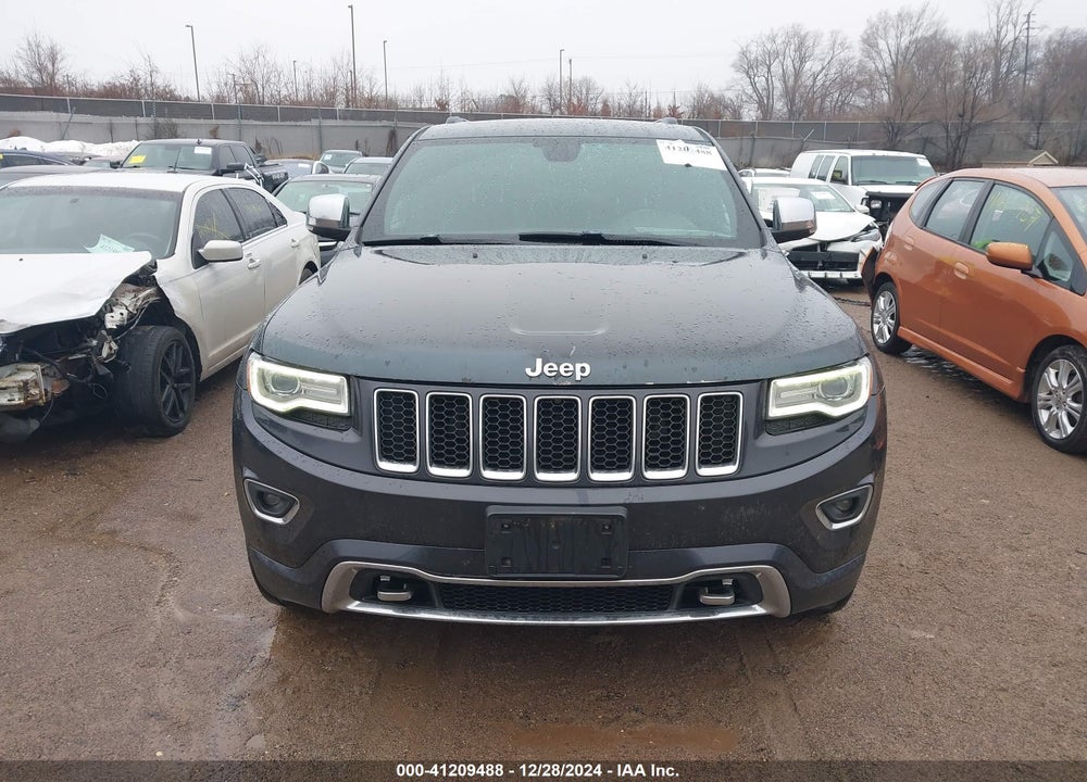 2016 JEEP GRAND CHEROKEE OVERLAND VIN: 1C4RJFCG9GC325626