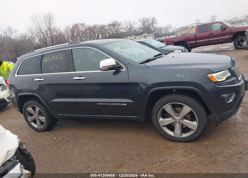 2016 JEEP GRAND CHEROKEE OVERLAND VIN: 1C4RJFCG9GC325626