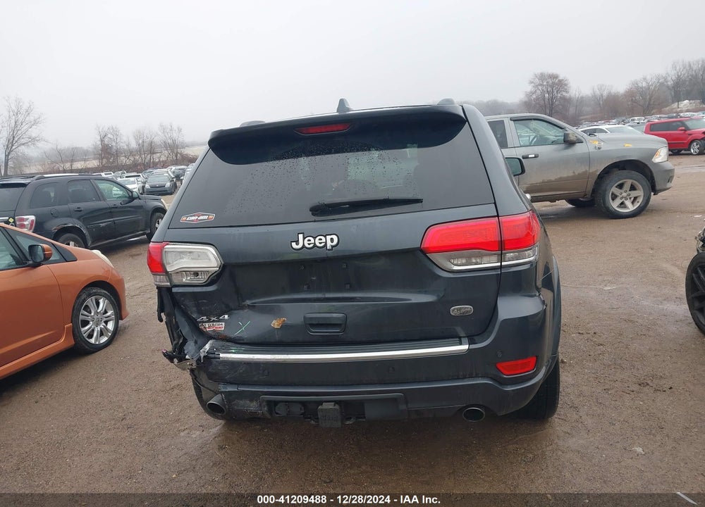 2016 JEEP GRAND CHEROKEE OVERLAND VIN: 1C4RJFCG9GC325626