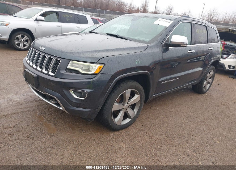 2016 JEEP GRAND CHEROKEE OVERLAND VIN: 1C4RJFCG9GC325626