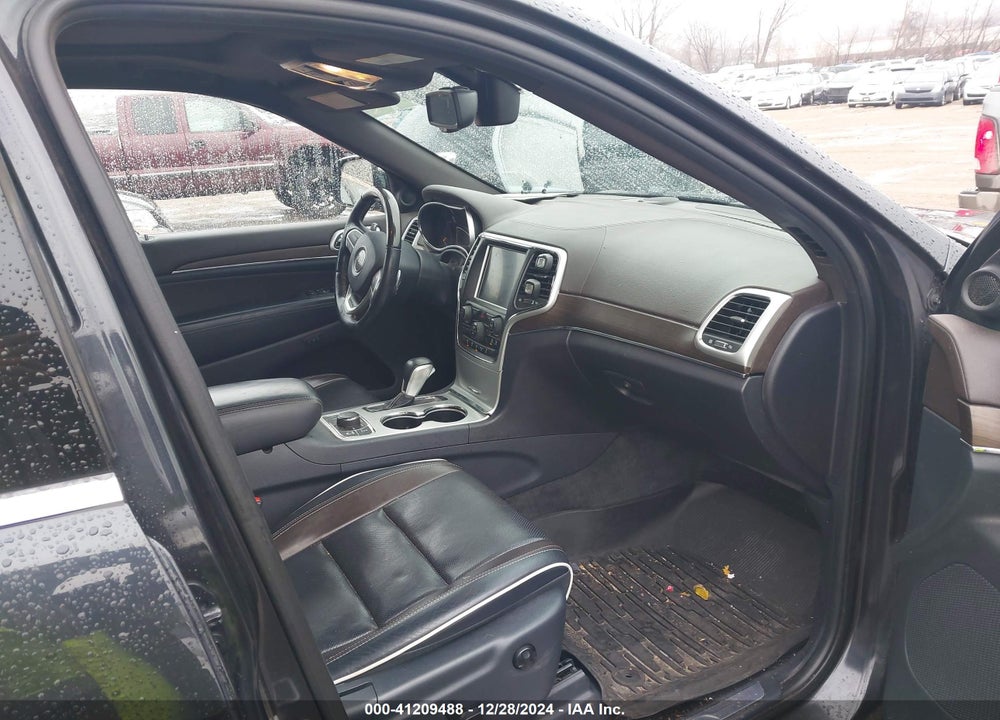 2016 JEEP GRAND CHEROKEE OVERLAND VIN: 1C4RJFCG9GC325626