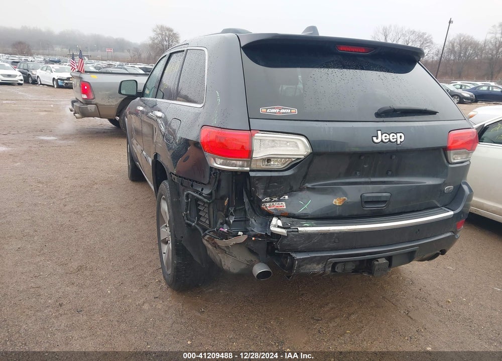 2016 JEEP GRAND CHEROKEE OVERLAND VIN: 1C4RJFCG9GC325626