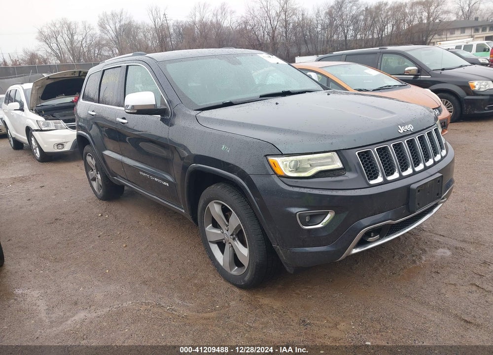 2016 JEEP GRAND CHEROKEE OVERLAND VIN: 1C4RJFCG9GC325626