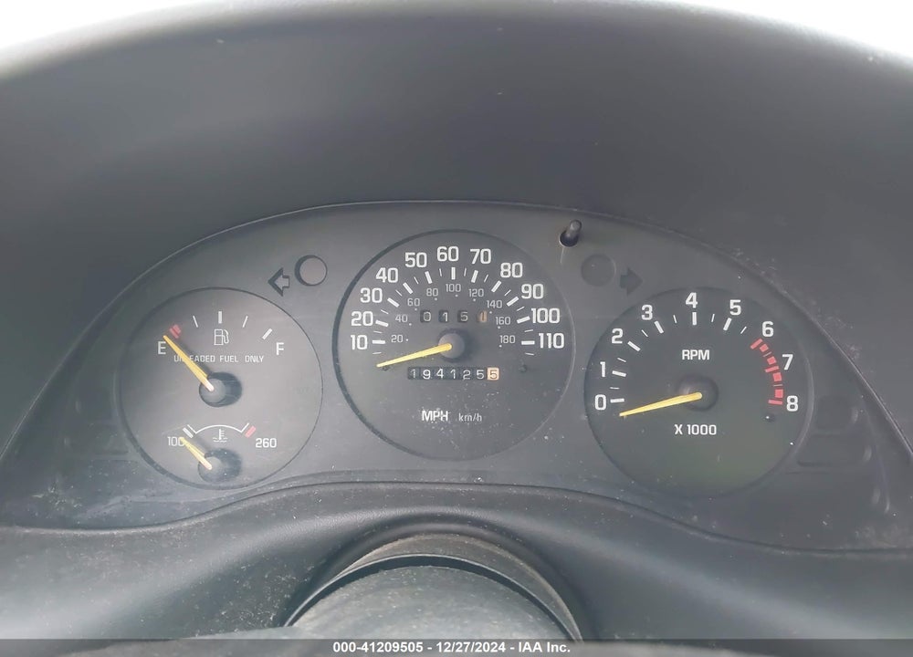 1997 CHEVROLET MONTE CARLO LS VIN: 2G1WW12M2V9118894