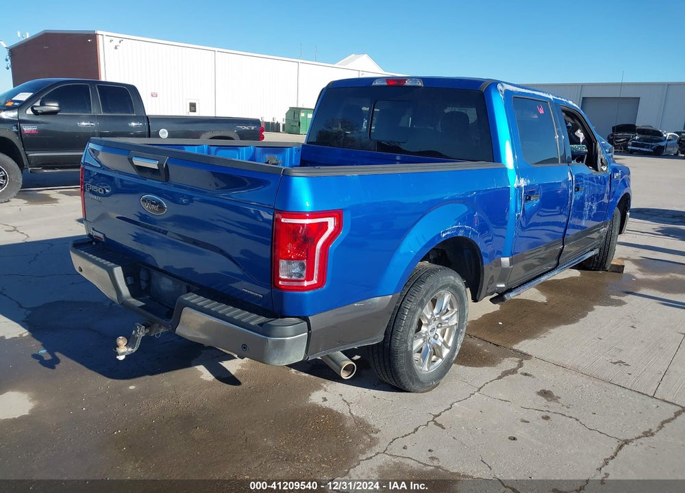 2015 FORD F150 SUPERCREW VIN: 1FTEW1CF4FKE38026