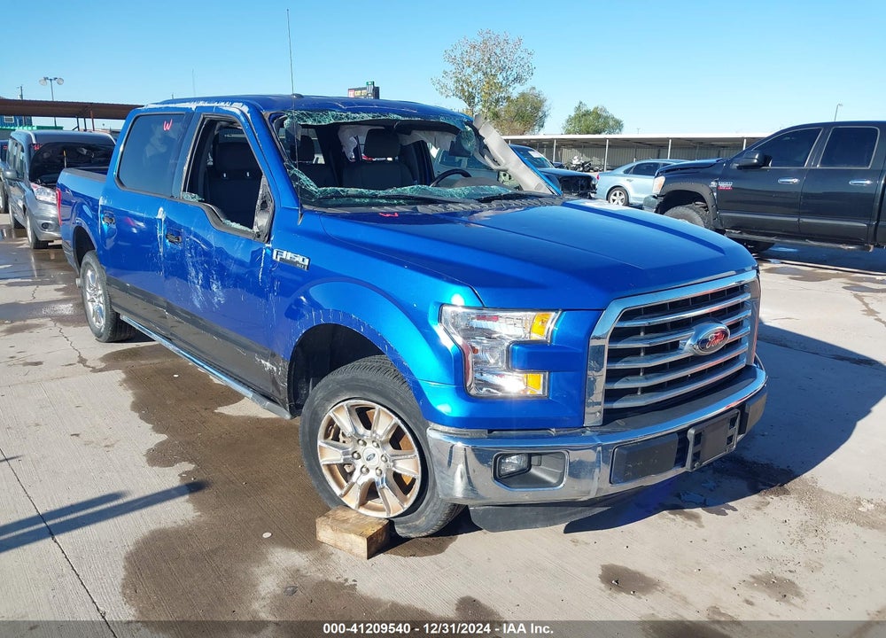 2015 FORD F150 SUPERCREW VIN: 1FTEW1CF4FKE38026