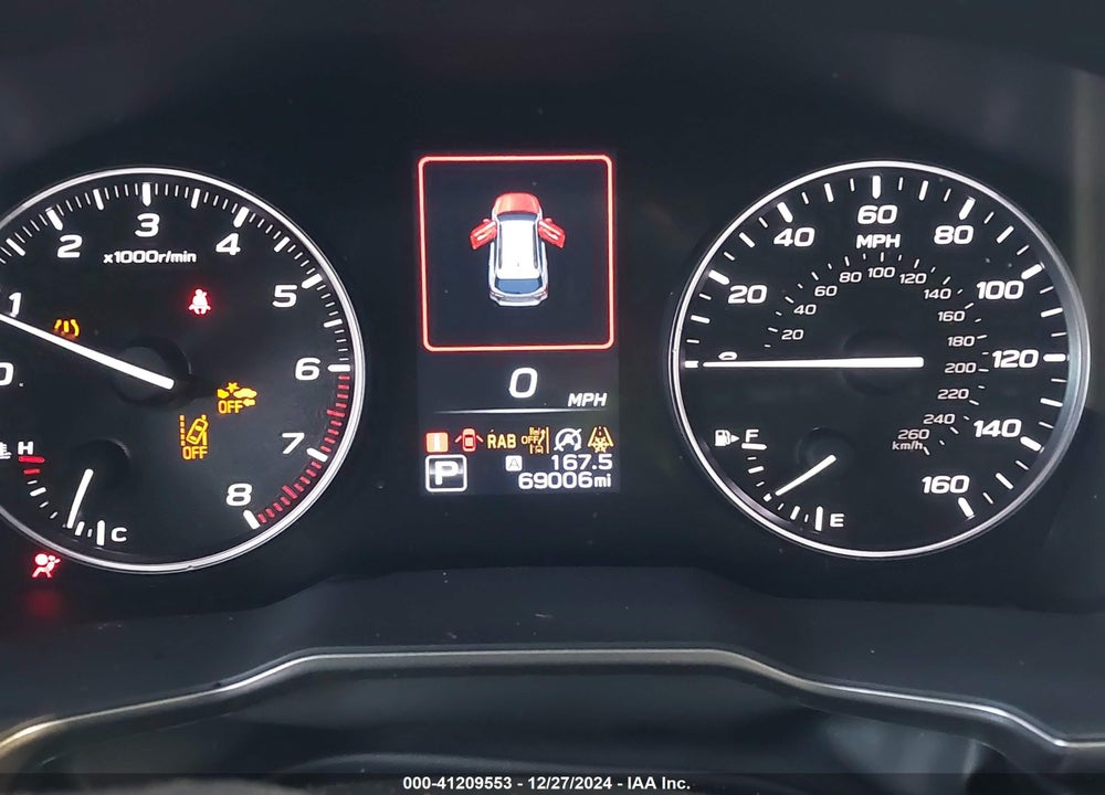 2024 SUBARU OUTBACK LIMITED VIN: 4S4BTANC6R3120997