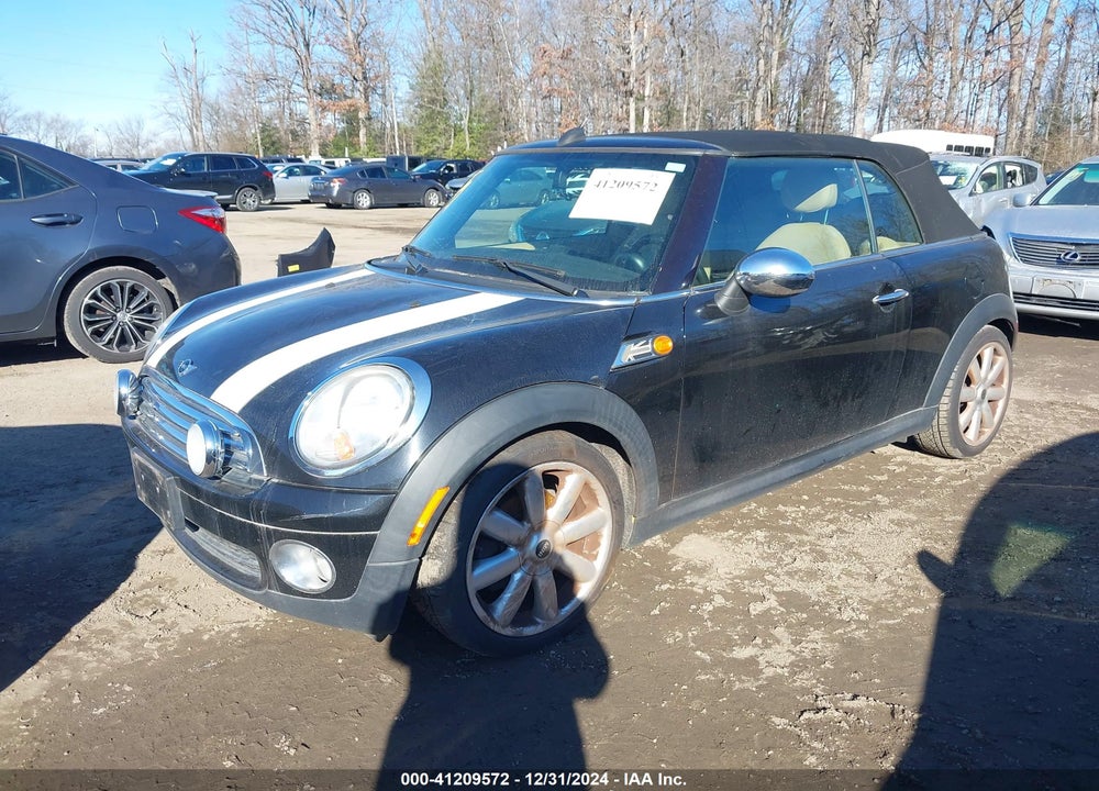 2009 MINI COOPER VIN: WMWMR33509TJ93601