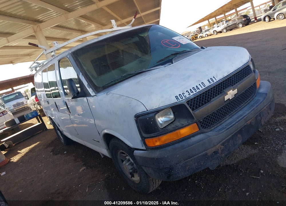 2006 CHEVROLET EXPRESS WORK VAN VIN: 1GCGG25V261197301