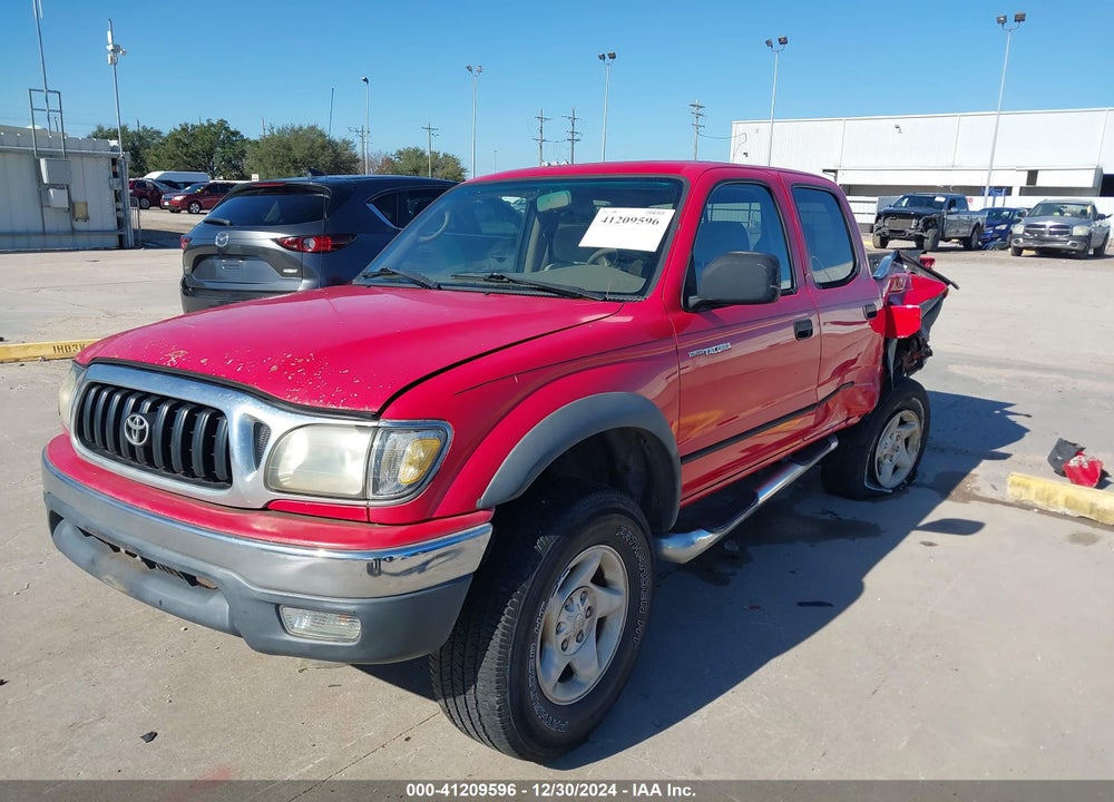 2002 TOYOTA TACOMA PRERUNNER V6 VIN: 5TEGN92N42Z011941