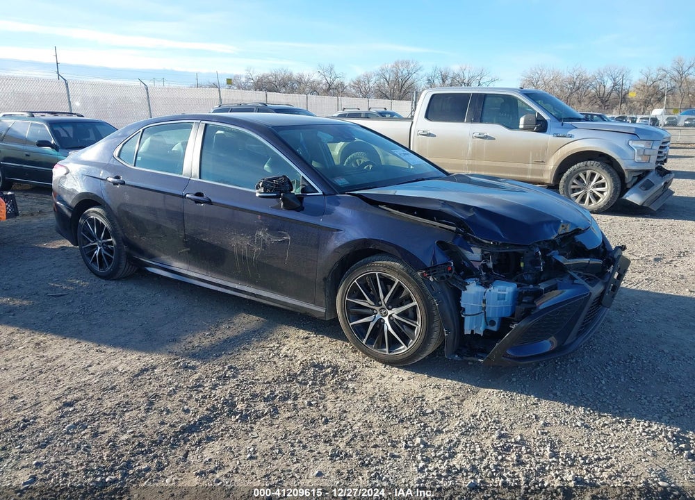 2022 TOYOTA CAMRY SE/SE NIGHT SHADE VIN: 4T1G11AK8NU709062