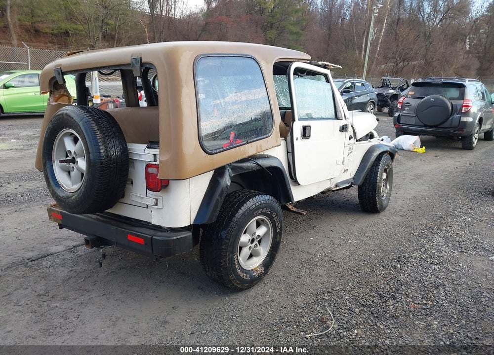 2001 JEEP WRANGLER / TJ SPORT VIN: 1J4FA49S01P316908