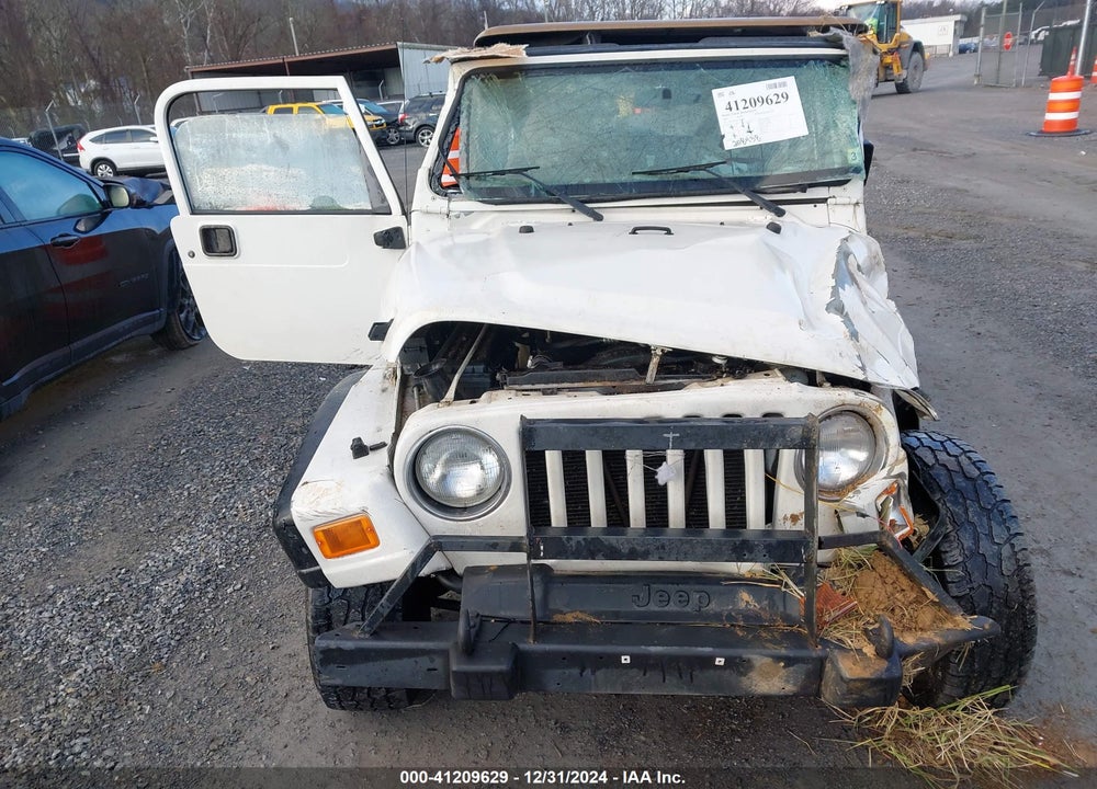 2001 JEEP WRANGLER / TJ SPORT VIN: 1J4FA49S01P316908