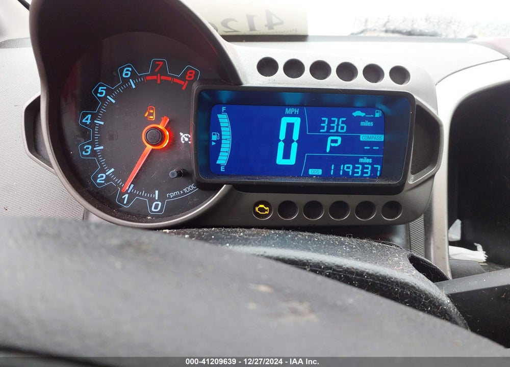 2015 CHEVROLET SONIC VIN: 1G1JC6SG0F4122506