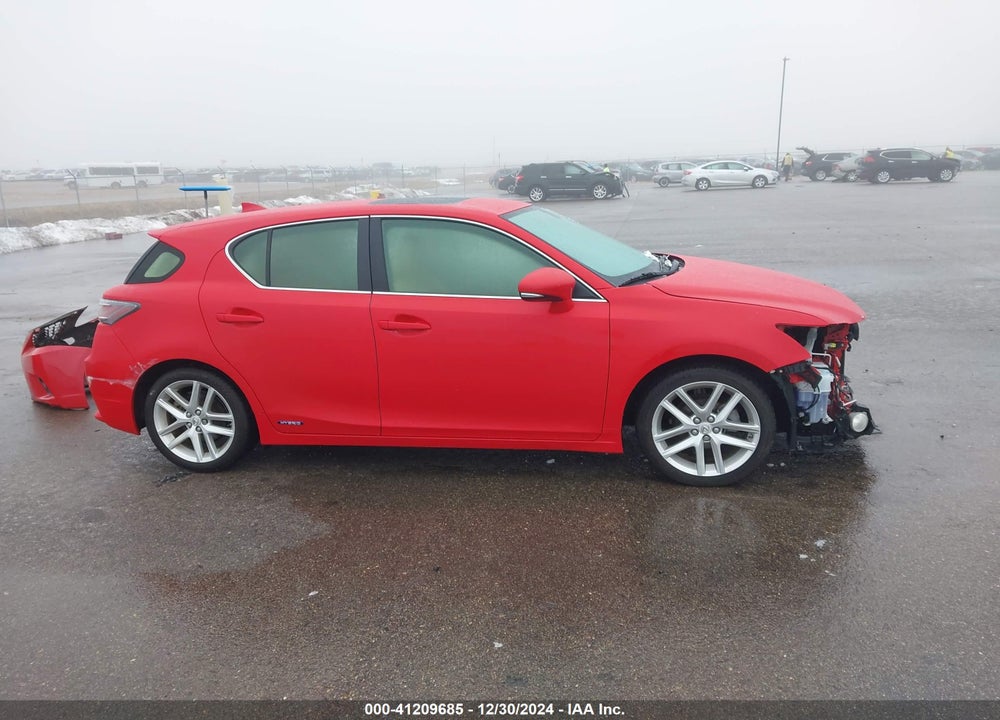 2014 LEXUS CT 200H VIN: JTHKD5BH6E2190426