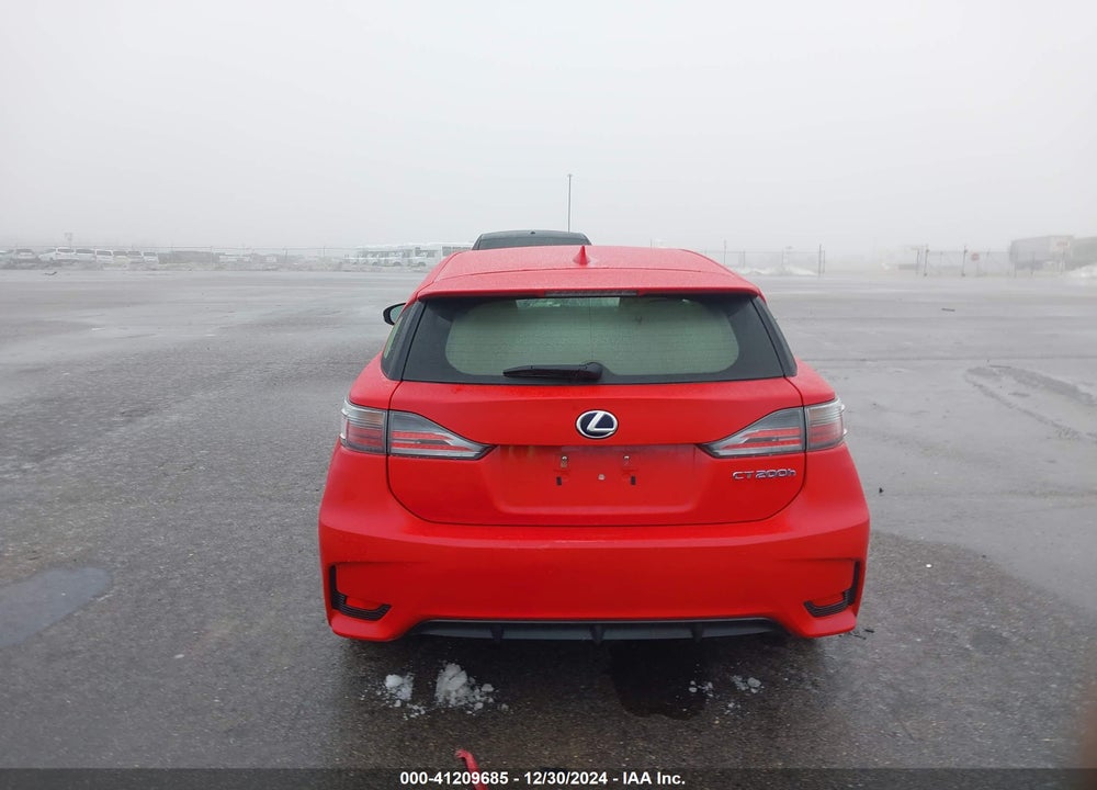 2014 LEXUS CT 200H VIN: JTHKD5BH6E2190426
