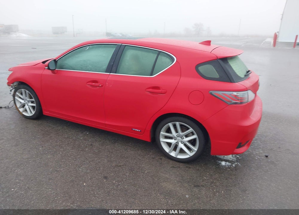 2014 LEXUS CT 200H VIN: JTHKD5BH6E2190426