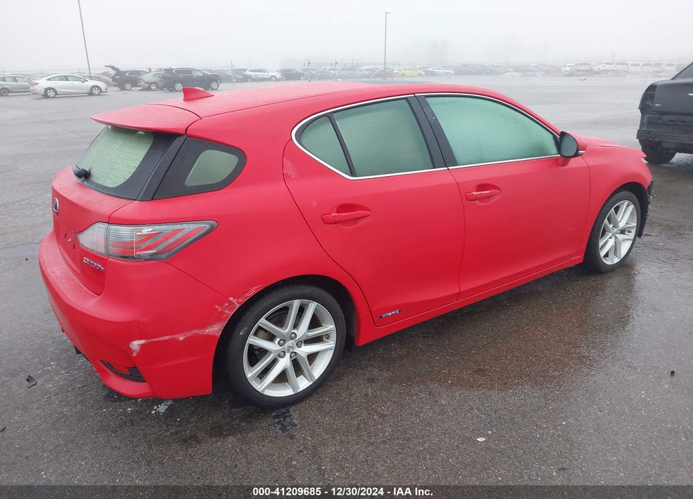2014 LEXUS CT 200H VIN: JTHKD5BH6E2190426