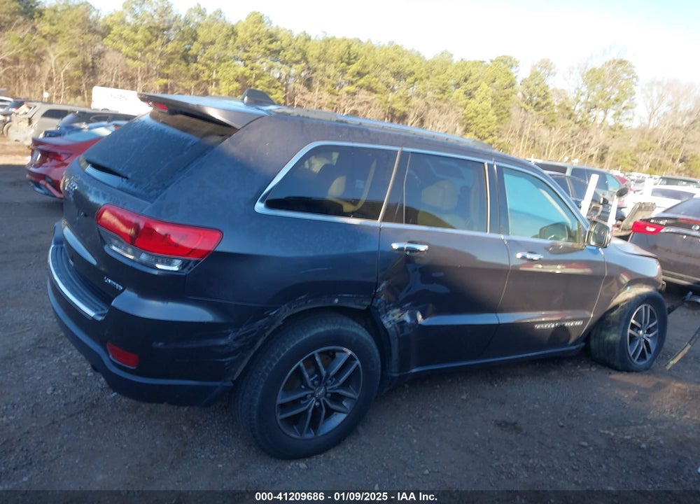 2017 JEEP GRAND CHEROKEE LIMITED VIN: 1C4RJFBG9HC739766